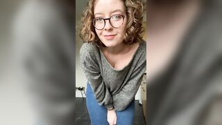 I cover up with baggy clothes so my curvy body comes as a surprise