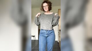 Curvy: I cover up with baggy clothes so my curvy body comes as a surprise #2