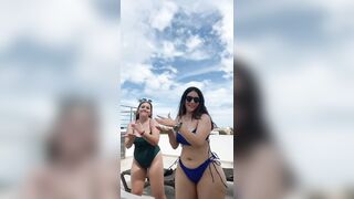 Curvy: Shaking these curve's at the beach #3