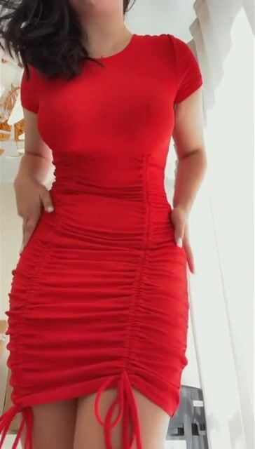 How do I look in red?