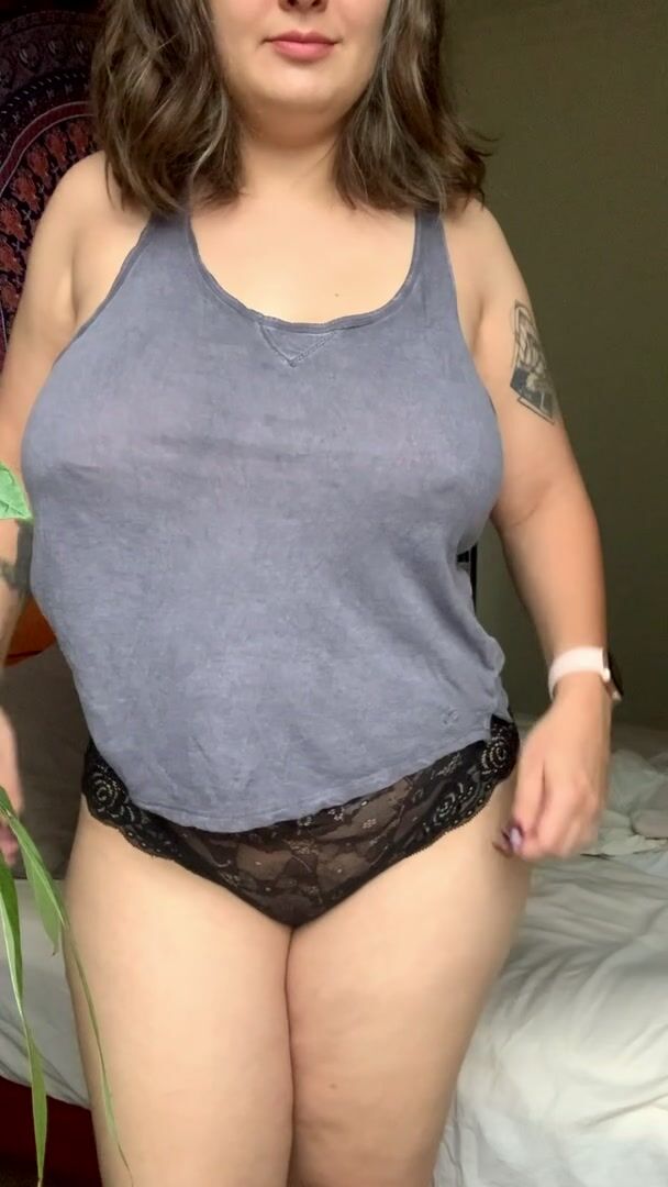 I've been so horny lately, I need someone to squeeze my tits hard