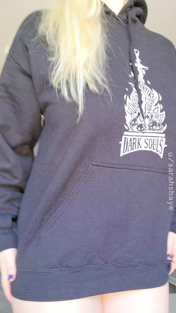 I usually hide my curves under oversized clothes, do you like what's underneath?