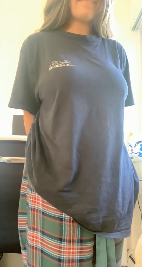 I hope you don’t mind me undressing here