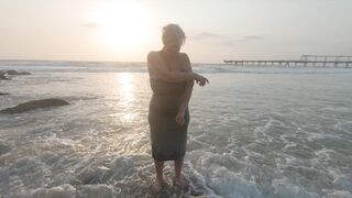 Curvy: Putting on a early morning show for the fishermen ♥️♥️ xx 57yo   ♥️♥️♥️♥️ #2