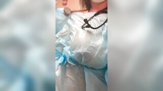 Brunette Curvy NSFW Nurse Porn GIF by travelnurse24