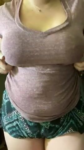 Curvy tit drop