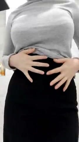 Stop spying on me while I undress.