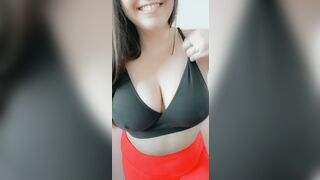 Curvy: Big tits always start off the work-week the right way. #2