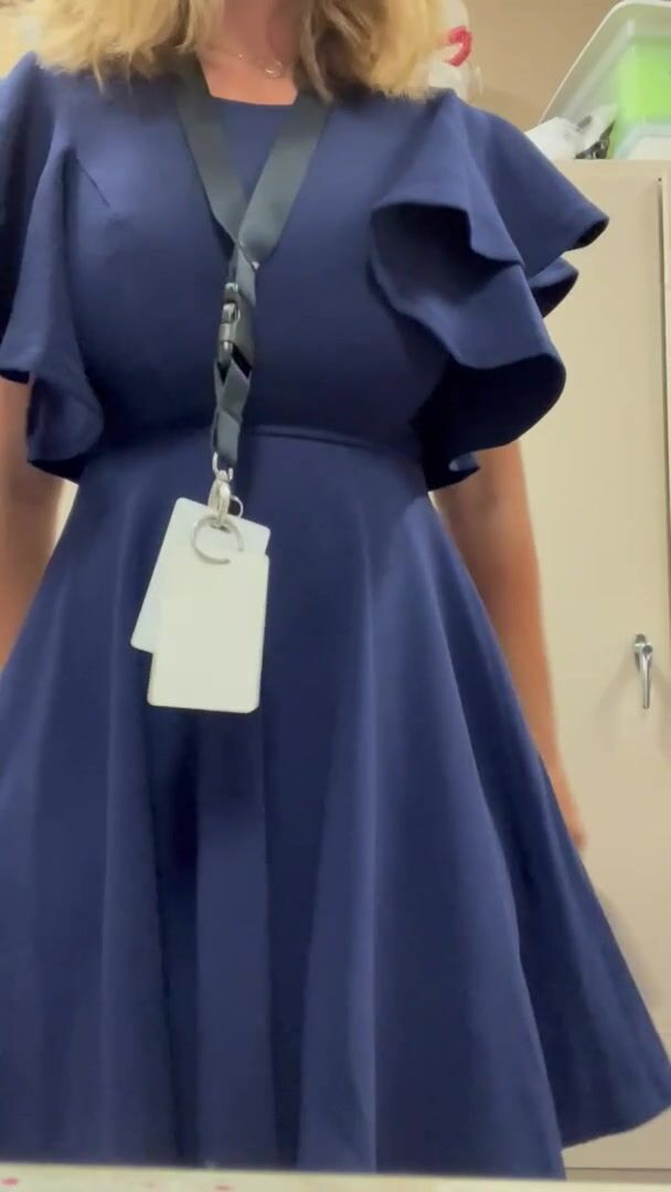 MILF Teacher Teasing at school