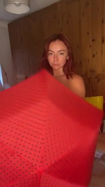 Finally some good weather here, so I had to drop the umbrella… ????