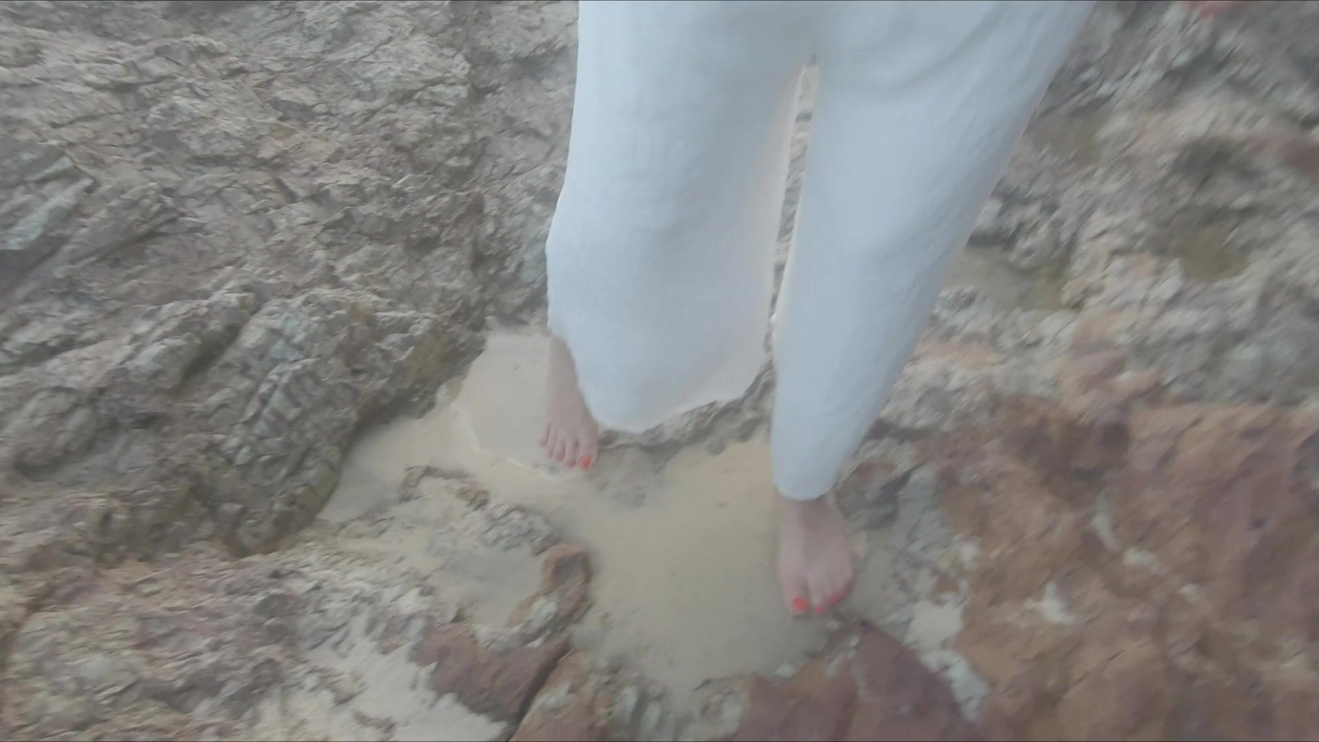 I'm sure the men fishing were enjoying my little show ???? xx 57yo   ????????