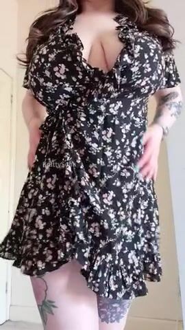 I wear sundresses all summer so you always have easy access to my curvy body