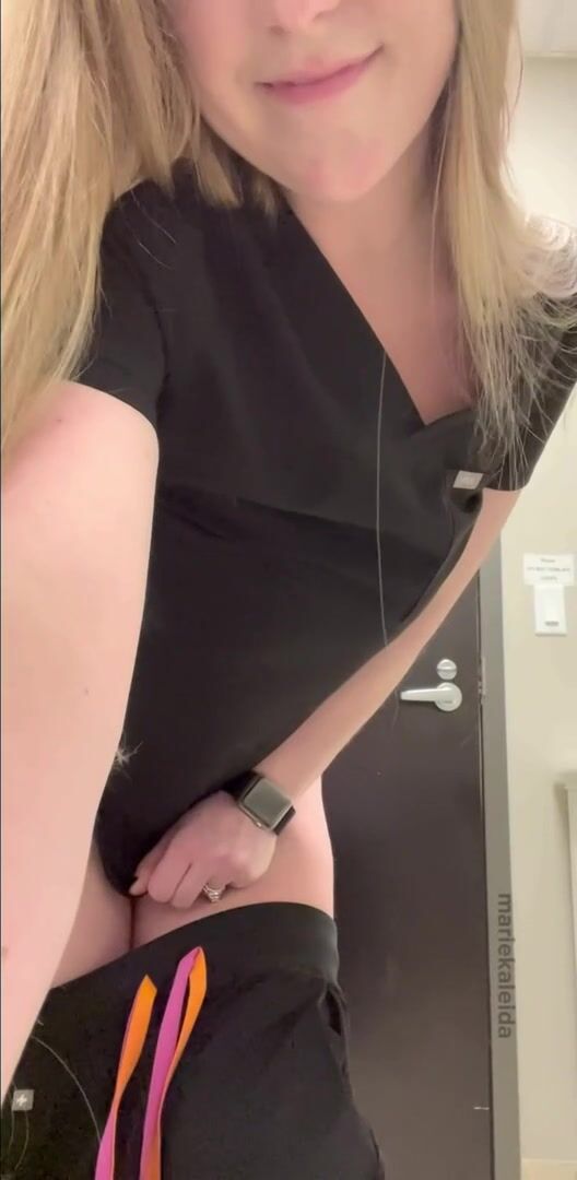Your friendly, curvy night shift nurse wishing you a good morning