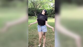 Curvy: Would you suck on my tits in the park? #2