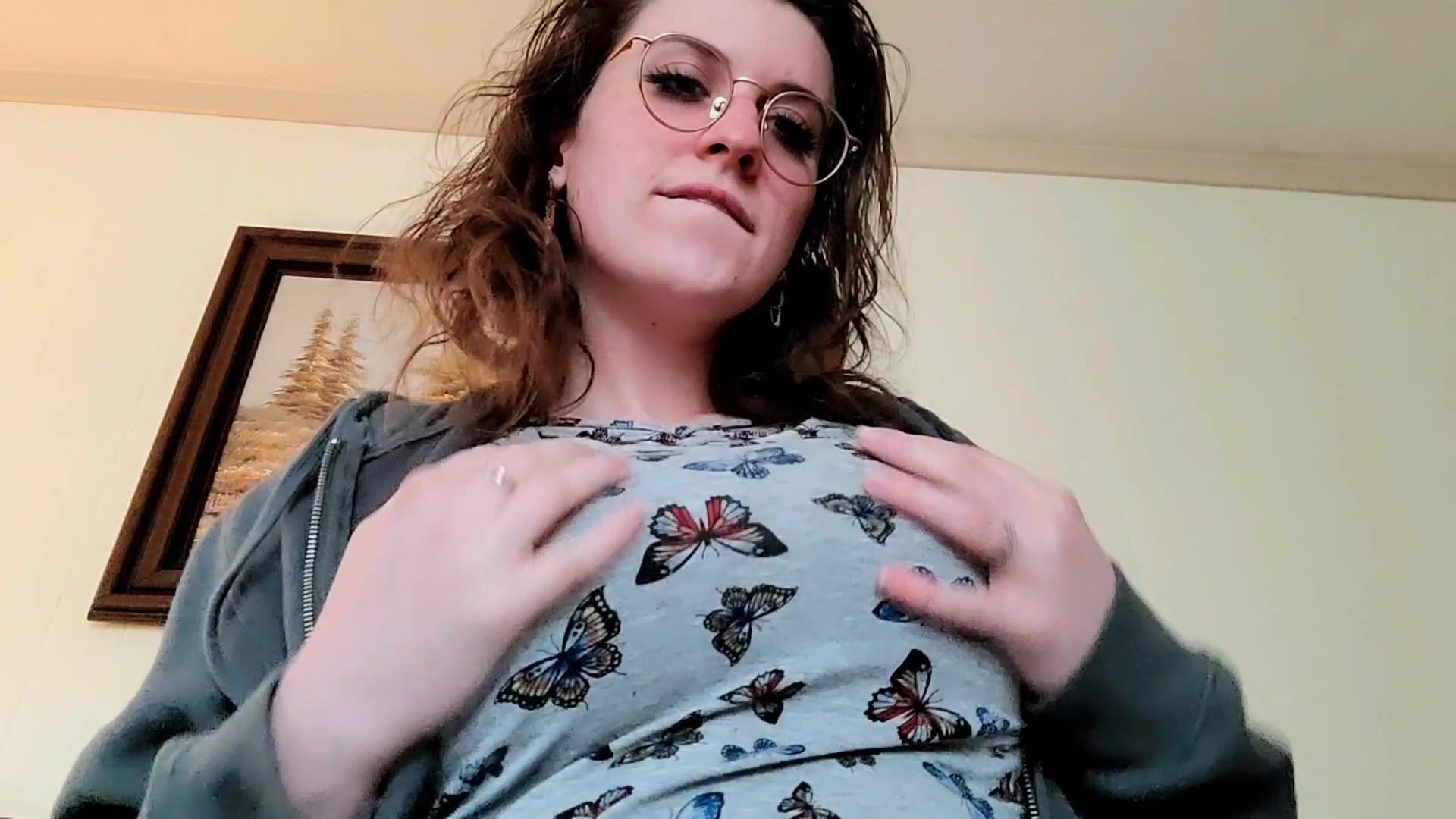 Suck my titties for me??